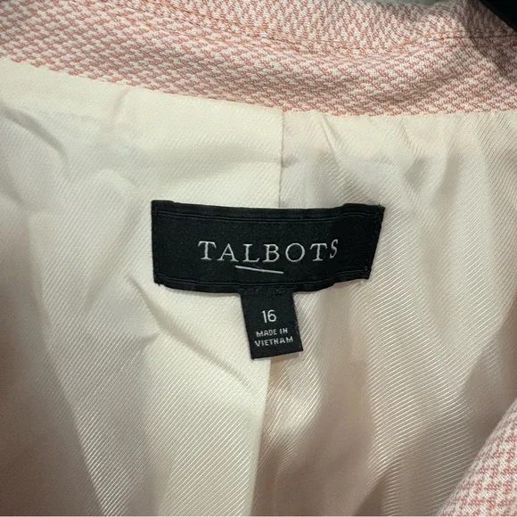 Talbots Light Pink Blazer - Picture 3 of 4